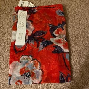 Floral scarf